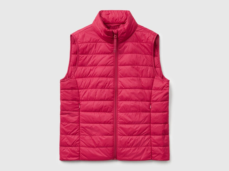 slim fit polstret vest