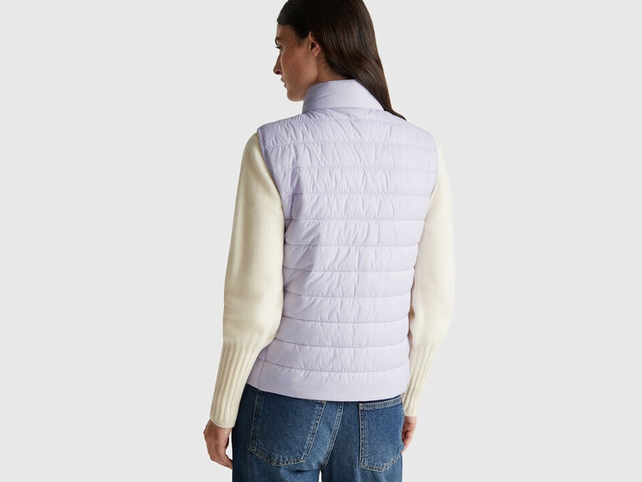 slim fit polstret vest