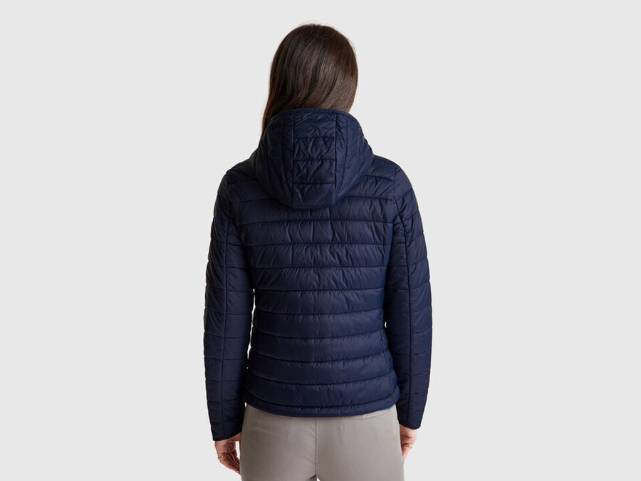 slim fit polstret jakke
