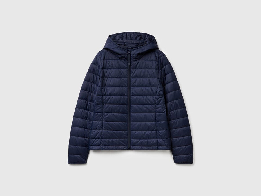 slim fit polstret jakke