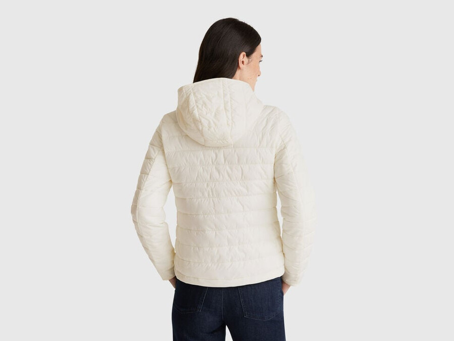 slim fit polstret jakke