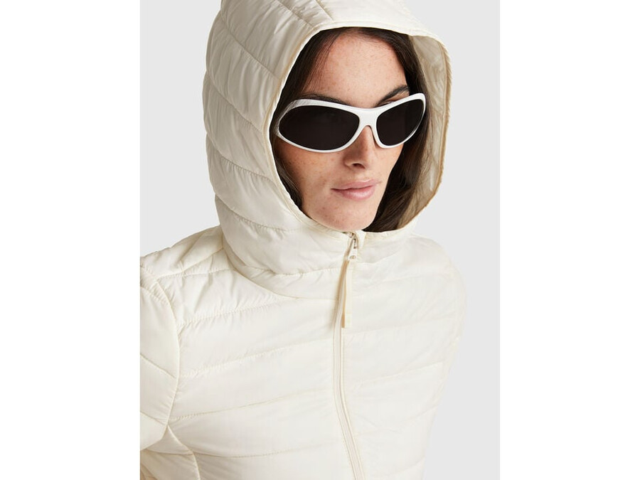 slim fit polstret jakke