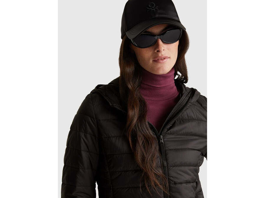 slim fit polstret jakke