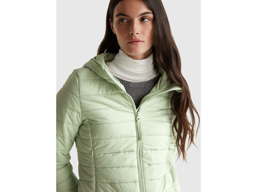 slim fit polstret jakke