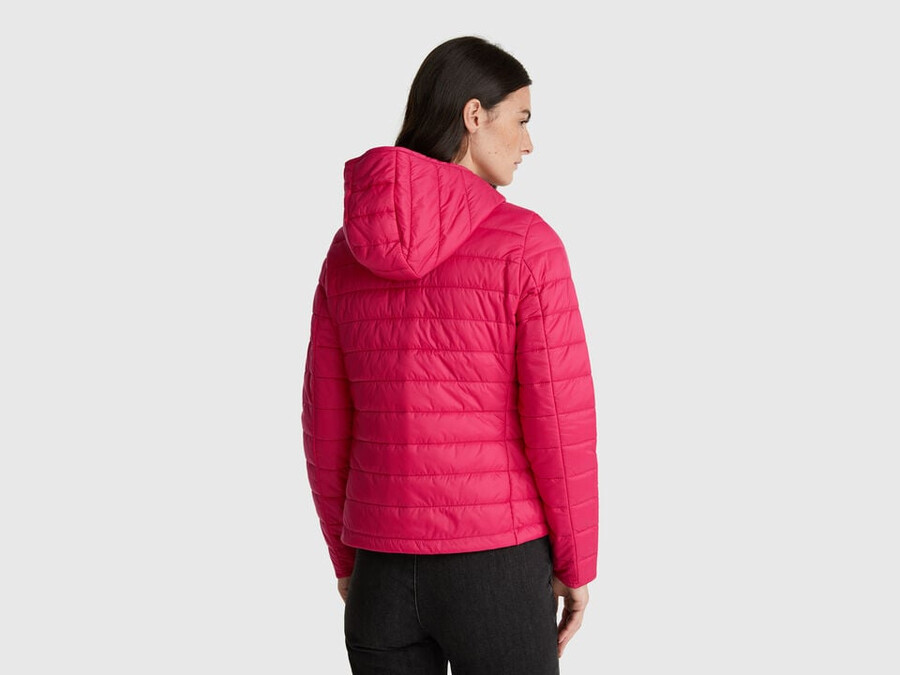 slim fit polstret jakke