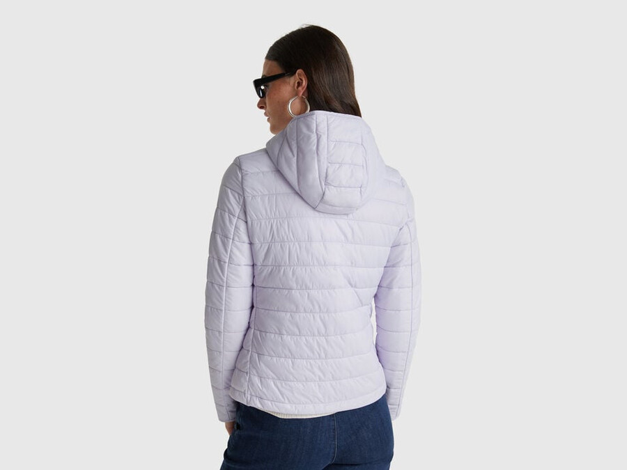 slim fit polstret jakke